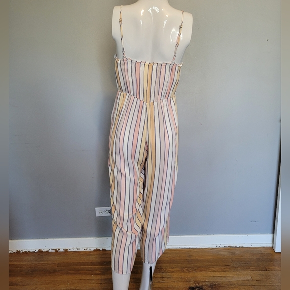 Saltwater Luxe Striped Cropped Jumpsuit, VGUC, Size S - Picture 4 of 9